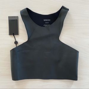 MIKOH Neoprene Bikini Top